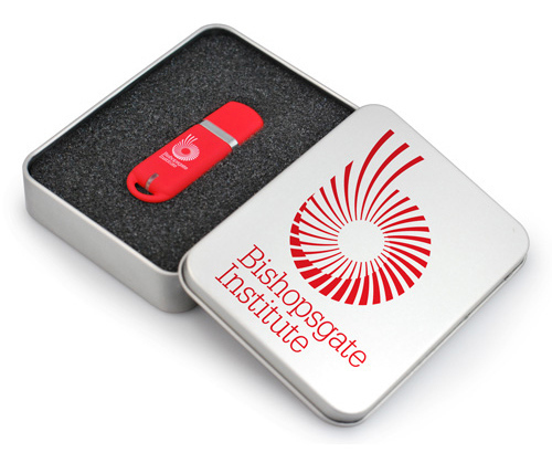 Flash Drive in Tin