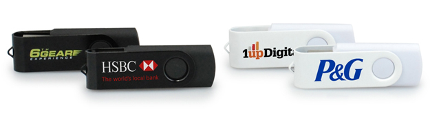Mono Twister USB Flash Drives