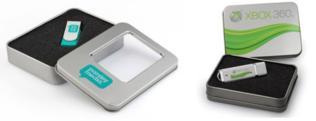 Flash Drive Gift Boxes - Tins Flash Drive Gift Boxes - Tins