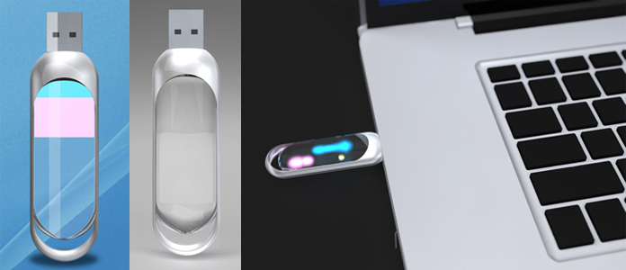 glass USb stick