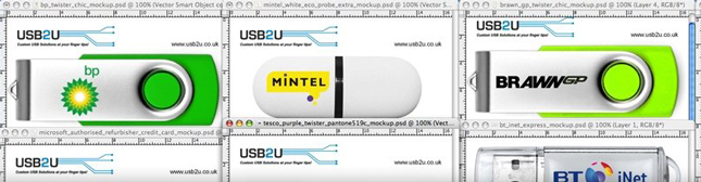 Printed USB Memory Sticks