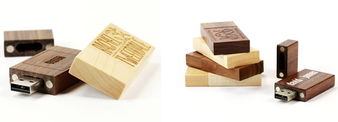 USB2U Wooden USB Memory Sticks