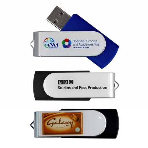 Resin Dome Stickers Twister USB Memory Sticks