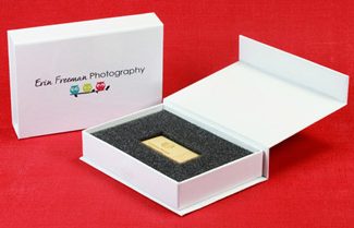 White USB Gift Boxes from USB2U White USB Gift Boxes from USB2U