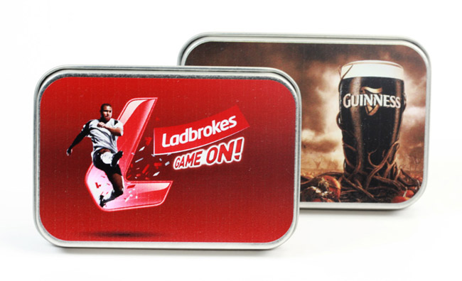Presentation Tins for USB Memory Sticks