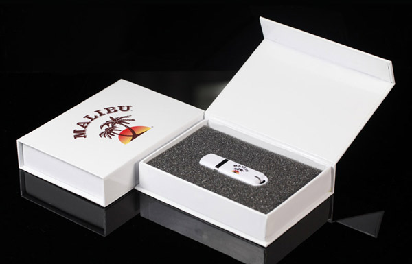 White USB Gift Boxes