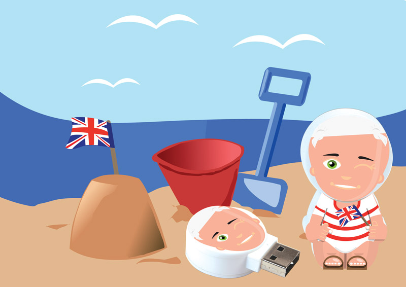 USB People - Day at the Beach USB People - Day at the Beach