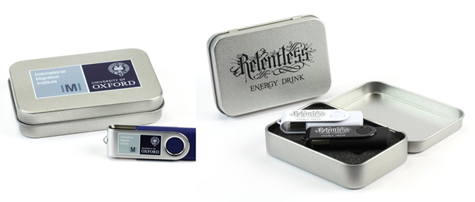 USB Tin Gift Boxes