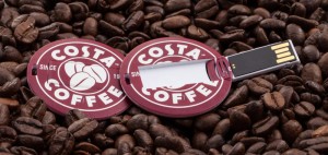 USB Circle Cards - Costa Coffee