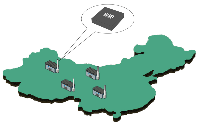 NAND Chips Manufacturing