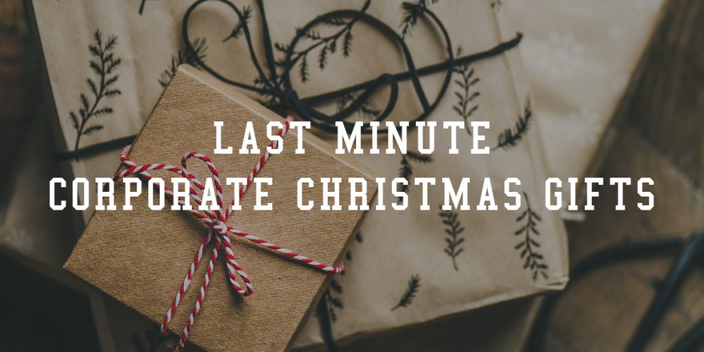 Last minute corporate christmas gifts from USB2U- in brown paper with twine