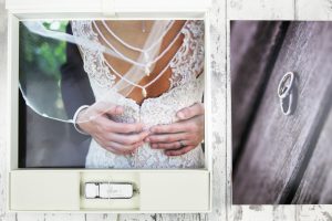 Luxury keepsake box with rode