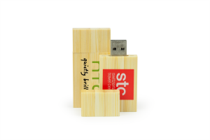 Branded eco bamboo usb stick 