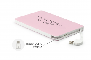 Victoria secret branded credit card power bank