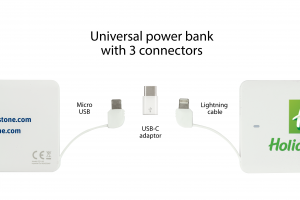 Credit card power bank connector types