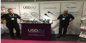 USB2U stand at Merchandise World