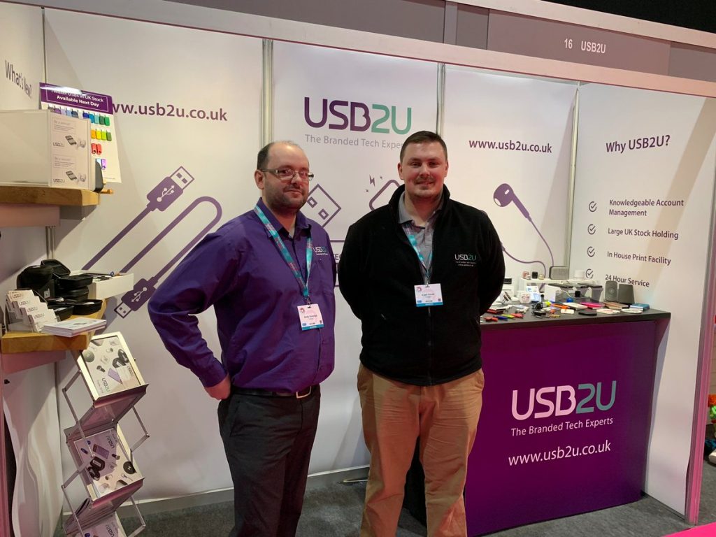 Andy and Liam at the February 2020 event