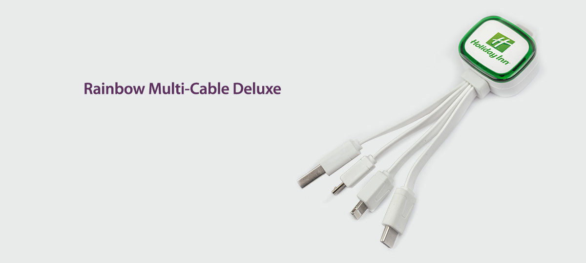 Rainbow Multi-Cable Deluxe with Holiday Inn logo