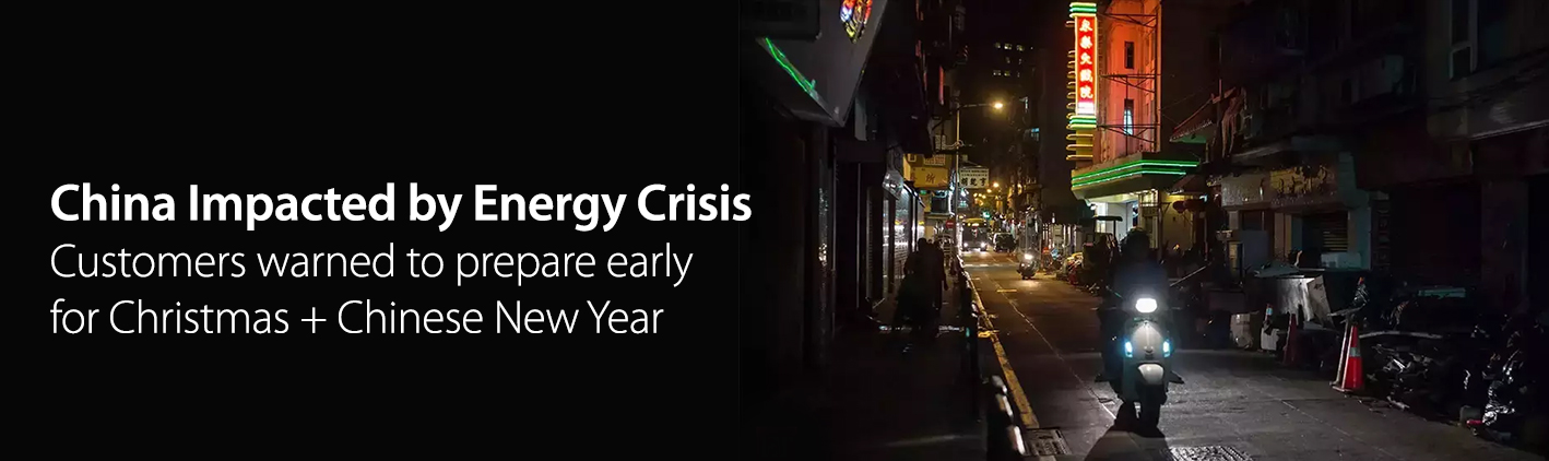 China energy crisis impacts USB and power bank supply 